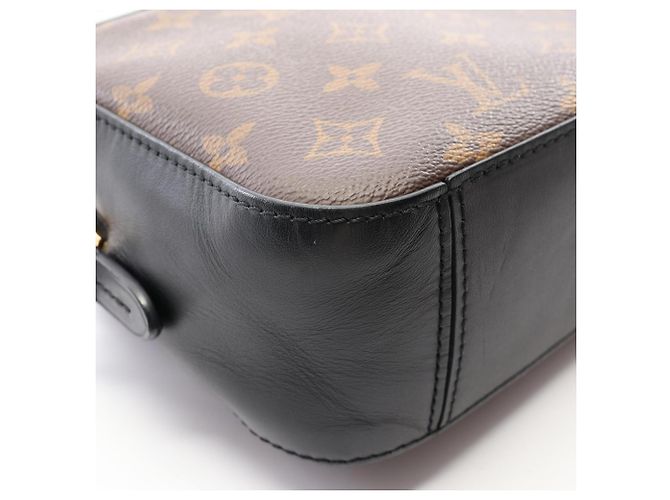 Borsa a tracolla 2-Way Louis Vuitton Saint-Onge Marrone Nero Monogramma - vista 7