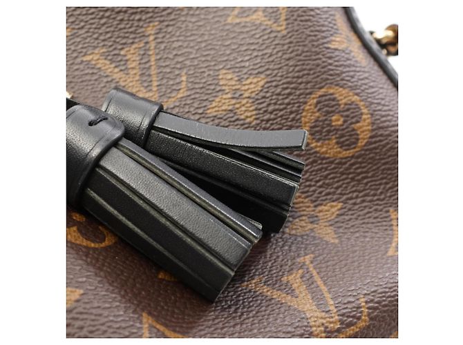Borsa a tracolla 2-Way Louis Vuitton Saint-Onge Marrone Nero Monogramma - vista 8