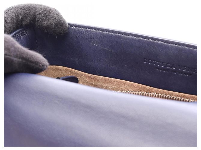 Borsa 2-Way Intrecciato Bottega Veneta Blu navy - vista 10