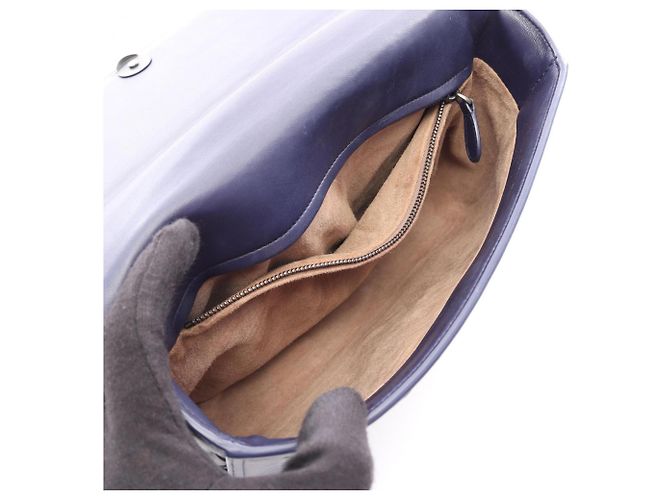 Borsa 2-Way Intrecciato Bottega Veneta Blu navy - vista 3
