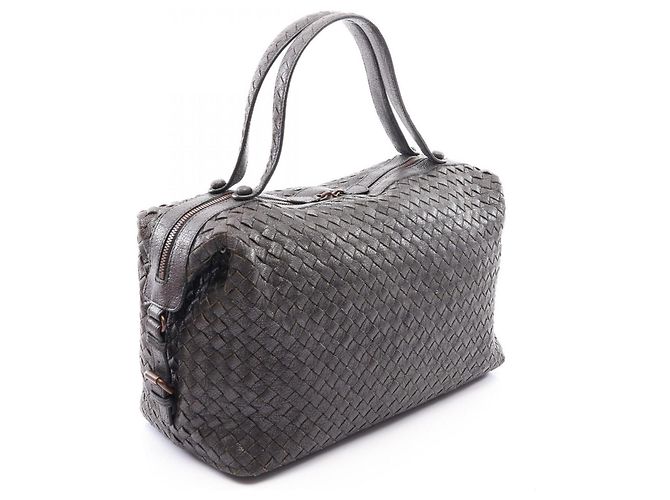 Borsa Bottega Veneta Intrecciato Nero - vista 2