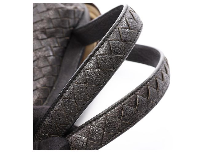 Borsa Bottega Veneta Intrecciato Nero - vista 8