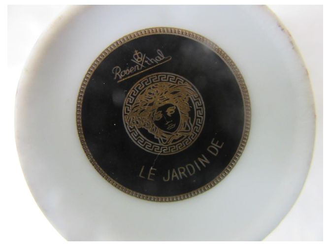 Rosenthal x Versace Le Jardin de la Medusa Cup White Blue Golden - view 2
