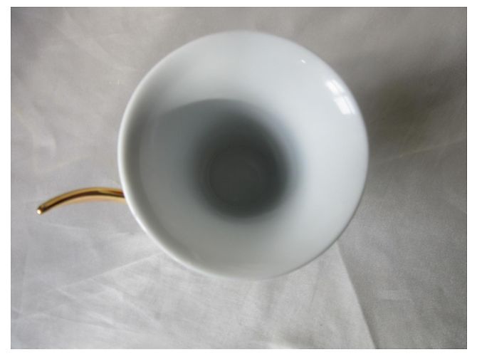 Rosenthal x Versace Le Jardin de la Medusa Cup White Blue Golden - view 5