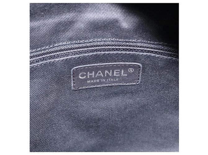 Chanel Vintage CC Quilted Nylon Medium Marrone - vista 6