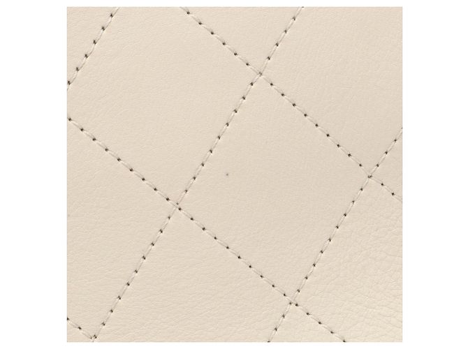 Chanel Matelassé kleine Schultertasche Weiß - Ansicht 8