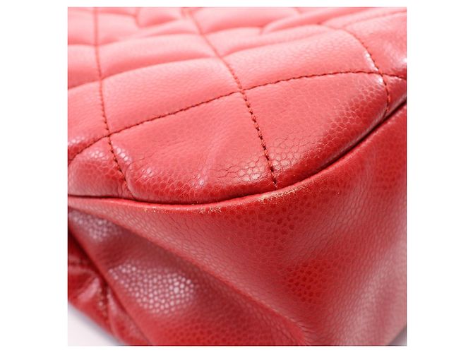 Borsa Tote Chanel Matelassé rossa Rosso - vista 10