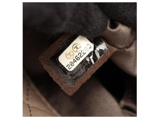 Sac cabas Chanel Matelassé Beige - vue 5