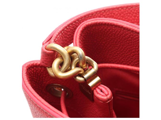 Borsa a tracolla 2-Way Chanel Matelassé Bucket Rosa - vista 6