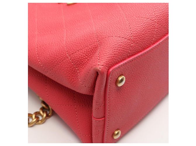 Borsa a tracolla 2-Way Chanel Matelassé Bucket Rosa - vista 7