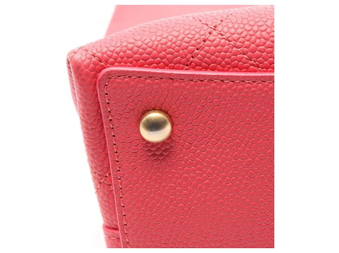 Borsa a tracolla 2-Way Chanel Matelassé Bucket Rosa - vista 9