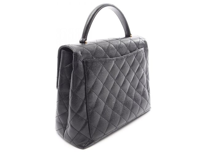 Bolsa Chanel Matelassé em preto - vista 2