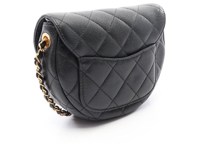 Borsa a tracolla Chanel Matelassé Mini Messenger Nero - vista 2