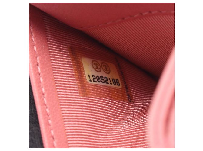Chanel Kartenetui aus rosa Lammleder Pink - Ansicht 5