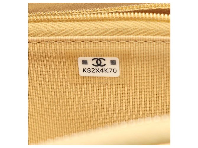 Chanel Matelassé Münzbeutel in Gold - Ansicht 5