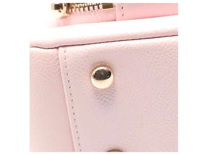 Borsa Chanel Mini Flap in rosa - vista 10