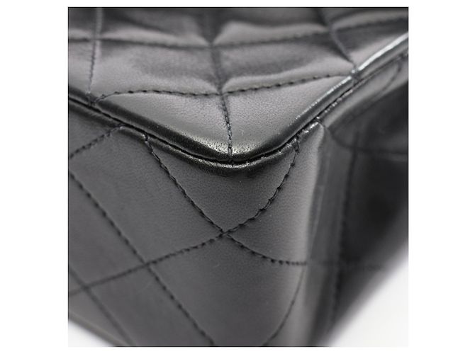 Chanel Mini Matelassé 20 Schultertasche Schwarz - Ansicht 8