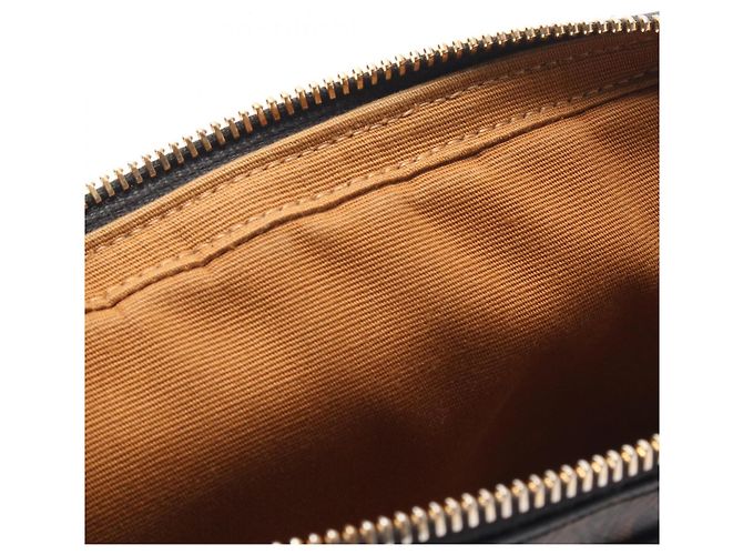 Céline Celine Triomphe Medium Messenger Bag Braun Schwarz - Ansicht 5