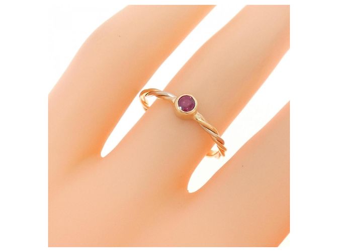 Anello Cartier Three Gold Twist D'oro - vista 5
