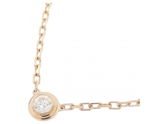 Collar Cartier Damour Small Dorado - vista 3