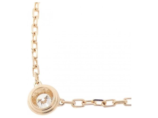 Collar Cartier Damour Small Dorado - vista 4