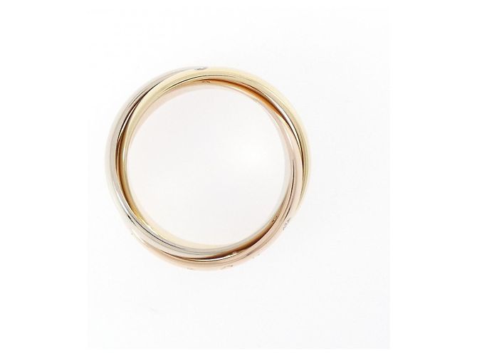 Bague Cartier Trinity 150th Anniversary Limited Edition Doré - vue 2