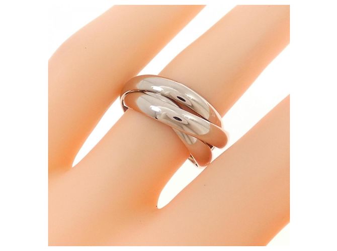 Anillo Cartier Trinity en oro blanco Dorado - vista 5