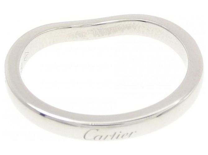 Anello Cartier Ballerina in Platino - vista 4