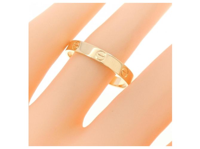 Anello Cartier Mini Love in oro giallo D'oro - vista 4