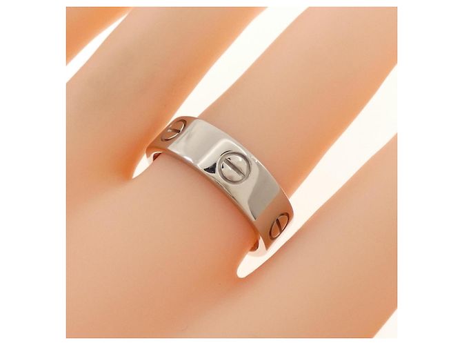Anello Cartier Love in oro bianco D'oro - vista 4