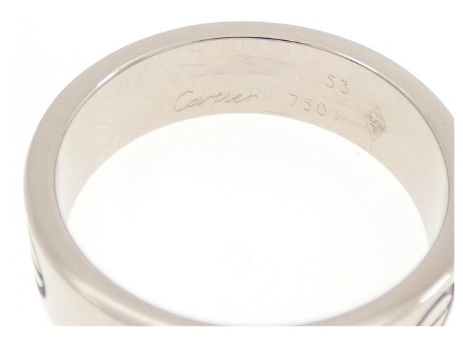 Anello Cartier Love in oro bianco 18K D'oro - vista 3