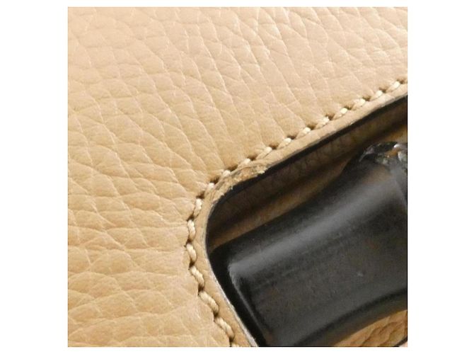 Gucci Beige Leather Handbag - view 4