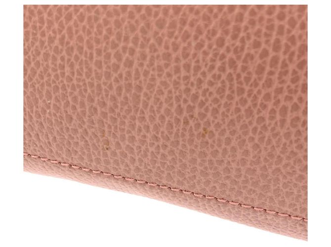 Borsa a mano Gucci in pelle rosa - vista 2