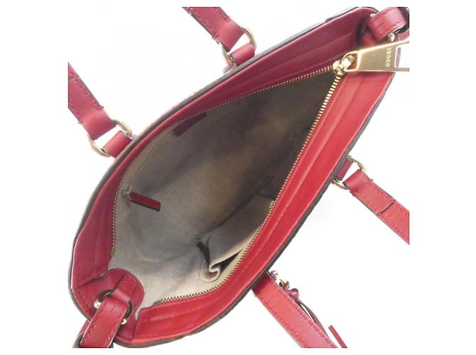 Borsa Gucci 449241 BMJ1G Rosso - vista 7