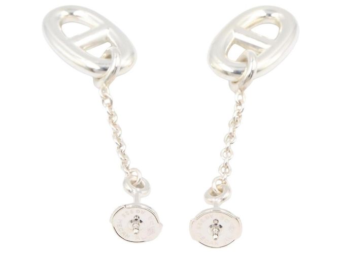 Hermès Pendientes colgantes Hermes Farandole Silver Plata - vista 2