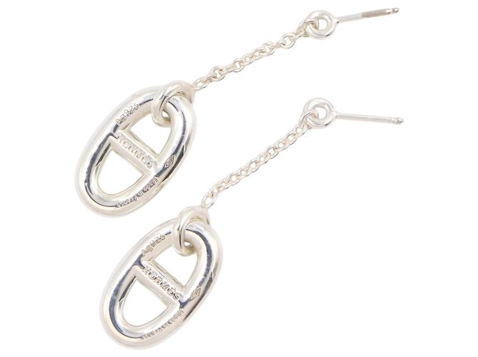 Hermès Pendientes colgantes Hermes Farandole Silver Plata - vista 3