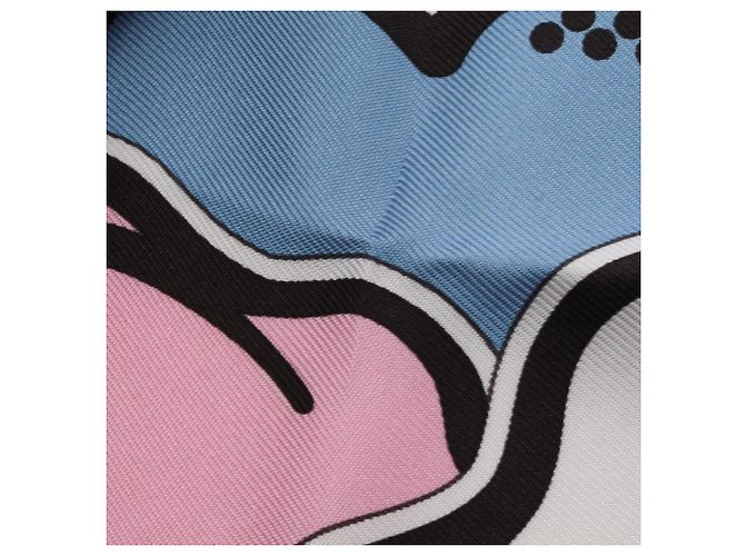 Hermès Hermes Petit Carré 45 PEGASE POP Scarf Pink - Ansicht 5