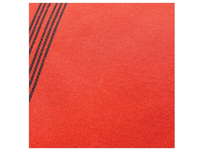 Hermès Hermes Potamos Cabas GM Tote Bag Schwarz Rot - Ansicht 11