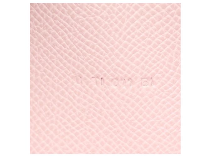Hermès Hermes Bearn Soufflet Bi-fold Long Wallet in Pink Epsom Leather - view 5