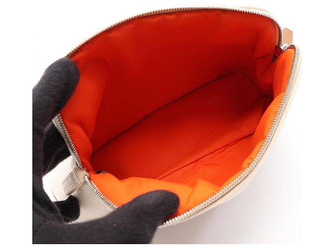 Hermès Hermes Bolide Mini Pouch Écru - vue 3