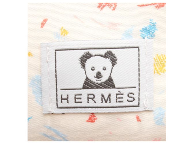 Hermès Borsa a mano Hermes Mother's Bag PasPas Koala Tote Beige - vista 4