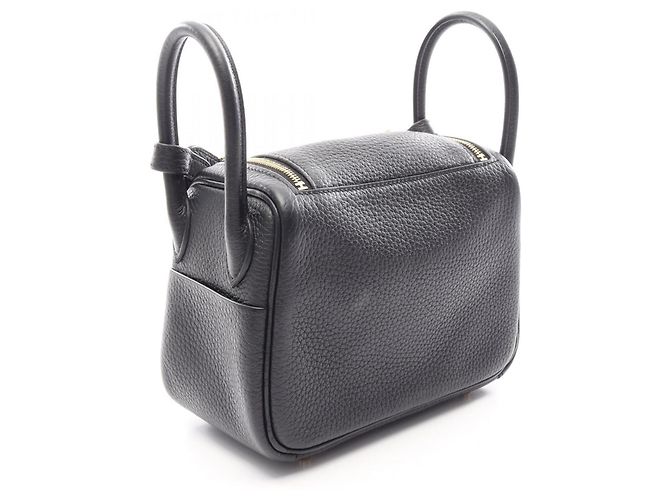Hermès Hermes Lindy Mini Shoulder Bag Black - view 2