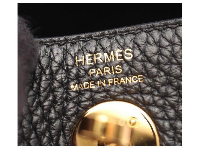 Hermès Hermes Lindy Mini Shoulder Bag Black - view 4