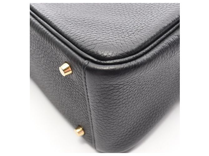 Hermès Hermes Lindy Mini Shoulder Bag Black - view 7