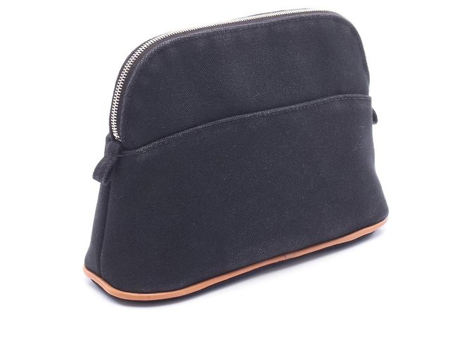Hermès Hermes Bolide Pouch Mini Handbag Marron Noir - vue 2