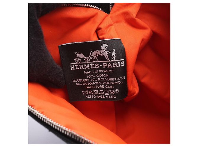 Hermès Hermes Bolide Pouch Mini Handbag Marron Noir - vue 4