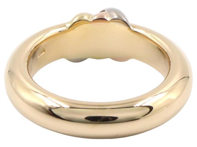 Bague Cartier Thread Band Ring Argenté Doré - vue 3