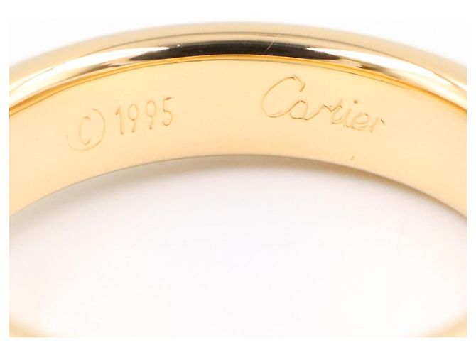 Bague Cartier Thread Band Ring Argenté Doré - vue 4