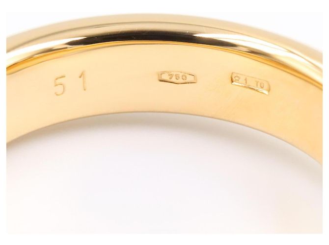 Bague Cartier Thread Band Ring Argenté Doré - vue 5