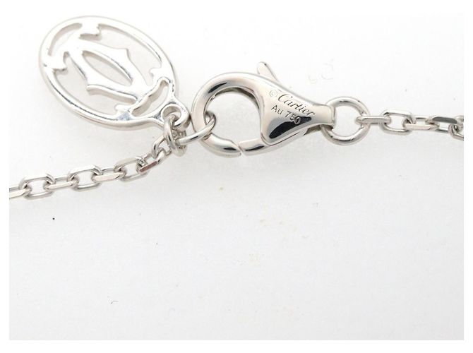 Bracciale Charm in Diamante Cartier d'Amour Argento - vista 4